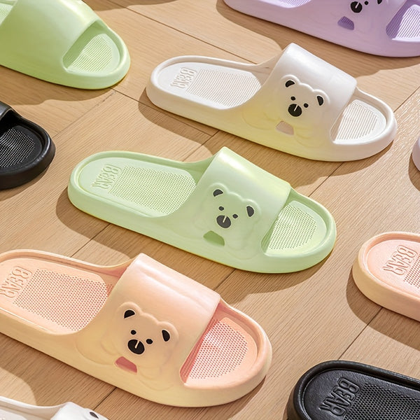 Comfortable Summer Indoor Slippers for Women - Odor-Free Couple's Bathroom & Home Use